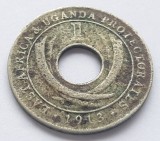 269. Moneda Africa de Est &amp; Uganda 1 cent 1913 (starea din imagine)