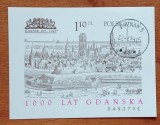 POLONIA-&#039;&#039;PICTURI-1997-&#039;&#039;1000ani GDANSK=DANZIG&#039;-COLITA, -stampiata, Nestampilat