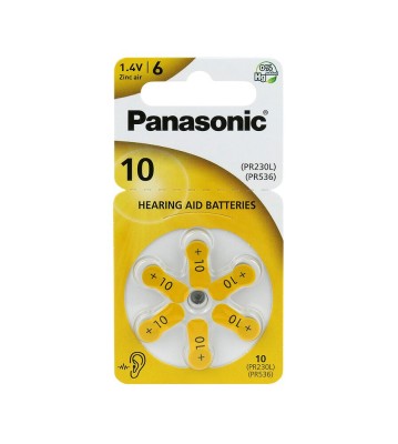 Panasonic 10 MF baterii aparate auditive-Conținutul pachetului 1x Blister foto
