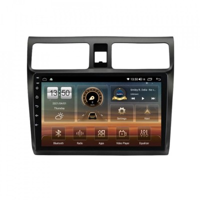 Navigatie dedicata cu Android Suzuki Swift III 2005 - 2010, 4GB RAM, Radio GPS foto