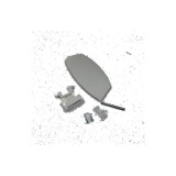 Set Maner Hublou ARDO MERLONI Compatibil Masina de Spalat Rufe FL9K6NNPU (4 Bucati)