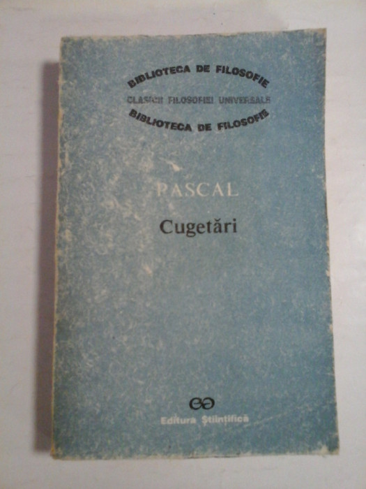 PASCAL - CUGETARI