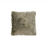 Perna decorativa Fur, 45x45 cm, poliester, verde, Excellent Houseware
