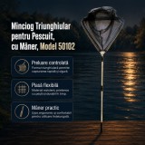 Minciog Triunghiular pentru Pescuit, cu M&acirc;ner, Model 50102