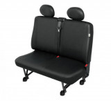 Huse scaun bancheta auto de 2 locuri VAN XL 98-106cm din imitatie de piele pentru Citroen Jumper Fiat Ducato Ford Transit Ive