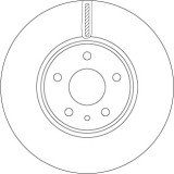 TRW DF6811 Disc frana