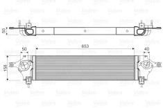 VALEO 818589 Intercooler, compresor