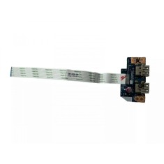 Modul porturi USB Laptop, Acer, Aspire E5-511, E5-551G, E5-521, E5-571, E5-571G, E5-572G, Z5WAH, LS-B162P, 455MM5BOL, NBX0001BH00