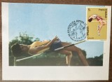 C12 - maxima Romania - tematica sport - atletism 2 - prima zi a emisiunii sau expozitii
