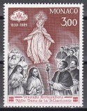 Monaco 1989 - A 350-a aniversare a Arhiconfraternității Misericordiei, MNH