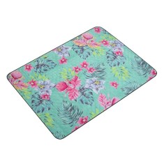 Patura impermeabila pentru picnic,model floral,multicolor,200x140 cm