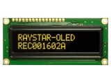 Display OLED Alfanumeric 16x2 Galben 80x36x10mm