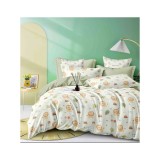 Cumpara ieftin Lenjerie de Pat Bumbac Finet, 1 Persoana , 4 Piese- JOJ313