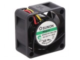 Ventilator DC axial 12V 40x40x20mm 18,25m3/h 27,5dBA Vapo
