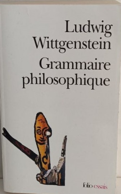 Ludwig Wittgenstein - Grammaire philosophique foto