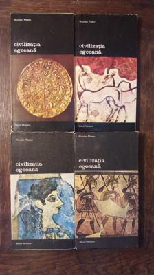 CIVILIZATIA EGEEEANA- NICOLAS PLATON 4 VOLUME foto