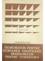 Constantin Popa - Indrumator pentru ridicarea calificarii modelorilor pentru turnatorii (Editia: 1985) foto