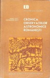 CRONICA OBSERVATIILOR ASTRONOMICE ROMANESTI-VASILE MIOC, DAMASCHIN MIOC-342515
