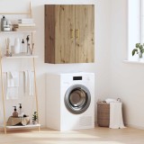 vidaXL Dulap de perete Pe perete Stejar Artizanal 69,5 x 34 x 90 cm 879514