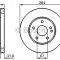 Disc frana MERCEDES C-CLASS Combi (S202) (1996 - 2001) BOSCH 0 986 478 301