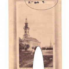 CP Carei - Biserica greco-catolica, circulata 1915, cu chenar in relief