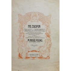 Ballades Et Impromptus - Fr. Chopin, M. Raoul Pugno , H169