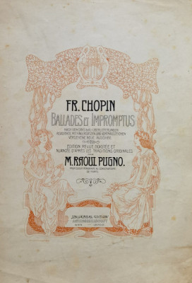 Ballades Et Impromptus - Fr. Chopin, M. Raoul Pugno ,561269 foto