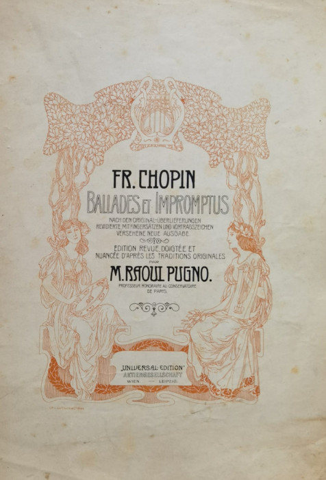 Ballades Et Impromptus - Fr. Chopin, M. Raoul Pugno ,561269
