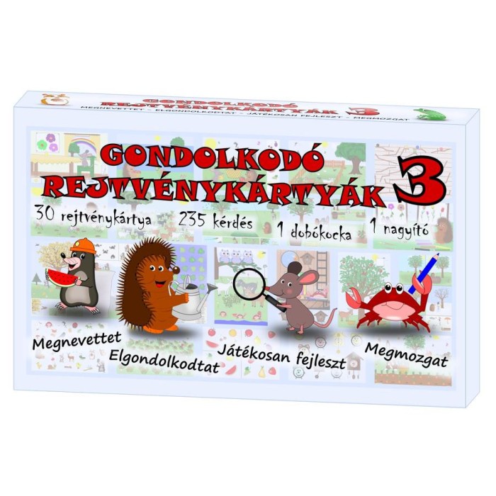 Gondolkod&oacute; rejtv&eacute;nyk&aacute;rty&aacute;k 3. - Simon J&oacute;zsef
