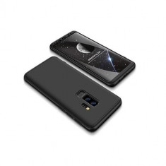 Husa Telefon Plastic Samsung Galaxy S9 Plus g965 360 Full Cover Black foto