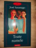 Toate numele Jose Saramago