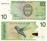 Antilele Olandeze 10 Gulden 2016 UNC Bancnota Necirculata America