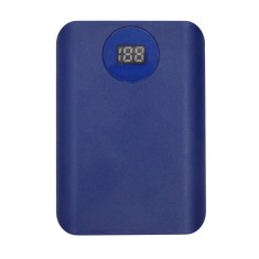Baterie externa powerbank elSales ELS-PB0012, capacitate 2600 mAh, afisaj LED, albastru