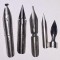 DB - Lot 5 penite vechi pentru toc / Cu macaje: FLAMURA ROSIE SIBIU &amp; FLARO-INOX s.a. / Stare!