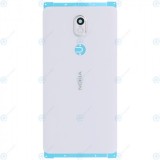 Capac baterie Nokia 7 alb mat