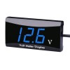 Voltmetru Auto Digital LED 8-16V Dactylion, Impermeabil, Negru - Tensiune Baterie Auto, Moto
