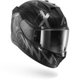 Casca integrala Shark D-Skwal 3 Shiever gri/negru mat marime M