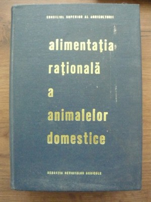 PALAMARU, s.a. - ALIMENTATIA RATIONALA A ANIMALELOR DOMESTICE foto