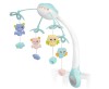 Carusel Patut Bebe MalPlay cu Proiector, Telecomanda &amp; 500 Melodii, Albastru. Rotire 360&deg;, Sunete Natură, Animale. 0+ Luni