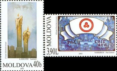 MOLDOVA 2003, Lumea fara teroare, serie neuzata, MNH foto