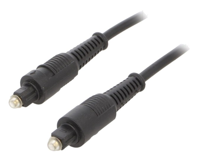 Cablu Toslink optic 1m negru