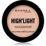 Rimmel High&#039;light Pudra compacta ce ofera luminozitate culoare 002 Candelit 8 g