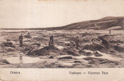 Orsova. Vaskapu - Eisernes Thor (scrisa) foto