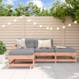 vidaXL Set mobilier relaxare grădină, 4 piese, lemn masiv Douglas