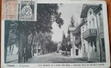 Carte postala, Valcele, vila Szekely si parte din alee, perioada interbelica