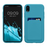 Husa Kwmobile pentru Apple iPhone XR, Albastru deschis, Silicon, KWM0000134H013C, Carcasa