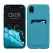 Husa Kwmobile pentru Apple iPhone XR, Albastru deschis, Silicon, KWM0000134H013C