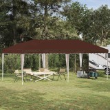 vidaXL Cort de Petrecere Pop-up 575 x 290 x 245 cm Maro 42019786