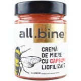 Crema de Miere cu Capsuni Liofilizate 300g