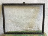 arta / design / vintage - Rama deosebita din lemn pentru fotografii sau diverse lucruri mijlocul sec XX !